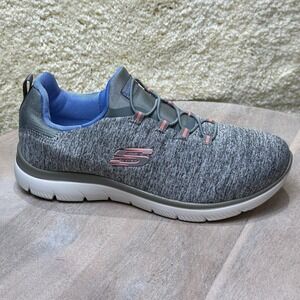 Skechers Women's Summits-Quick Getaway Shoes Sneaker Gray SN 12983 Size 7